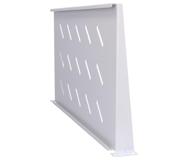 ExtraLink Półka do szaf wiszących 19" 250MM 1U (szara) - 492983 - zdjęcie 3